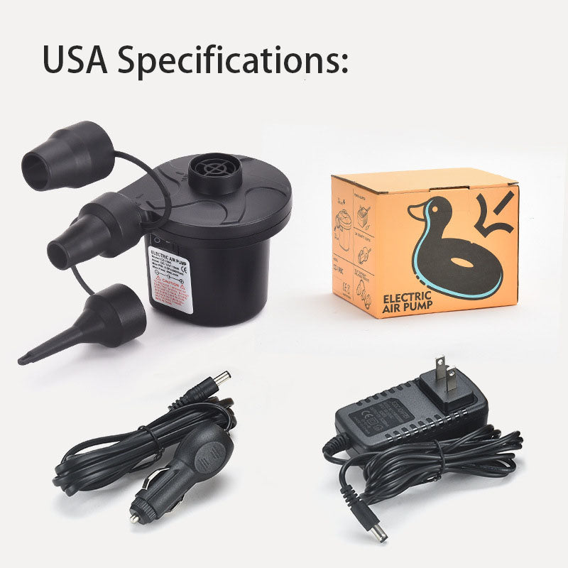 Throne small portable electric air pump car