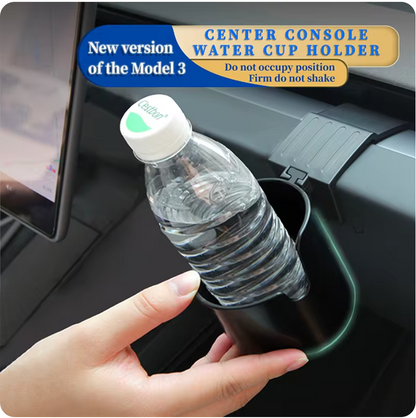 For Tesla Model 3/Y Dashboard Water Cup Holder Car Instrument Panel Model Y Stowing Tidying Phone Holder Accessories