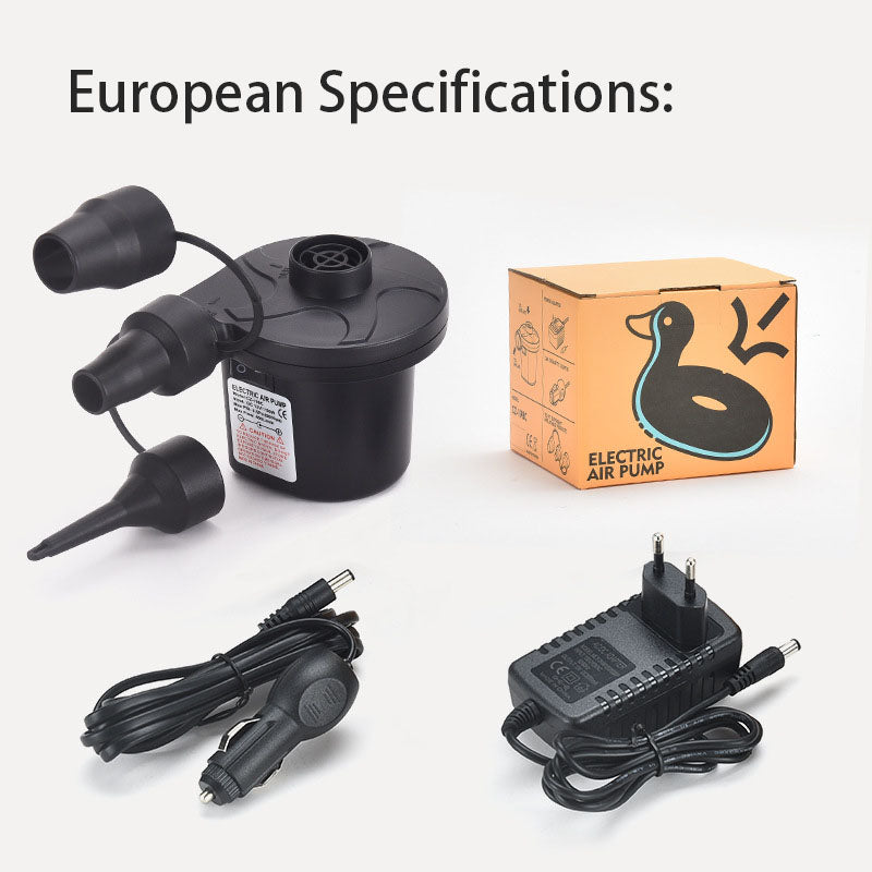 Throne small portable electric air pump car
