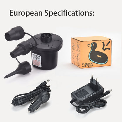 Throne small portable electric air pump car